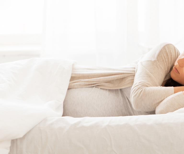 Mejores posiciones para dormir durante el embarazo